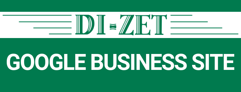DIZET Google Business Site. Firma DI-ZET Maszyny i materiały do pakowania